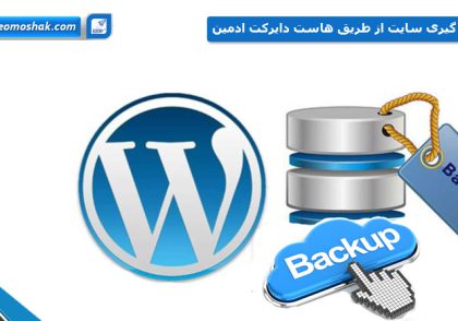 بک آپ گیری هاست دایرکت ادمین